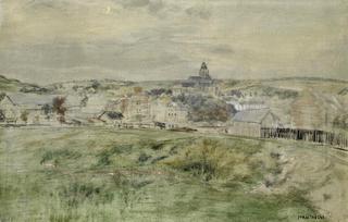 View of Jersey at the end of  Day