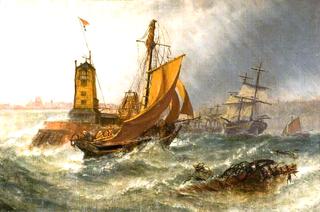 Sunderland, 1855, Morning after a Heavy South-Eastern Gale