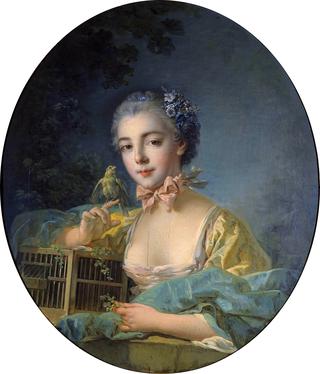 艺术家之女玛丽·埃米莉·波杜因的肖像