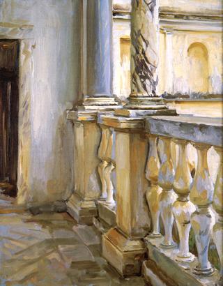 Villa Papa Giulio: Study of a Balustrade
