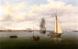 Philadelphia from the Delaware River