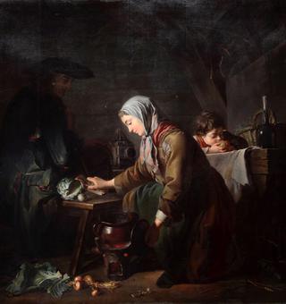 Les Apprêts d'un déjeuner