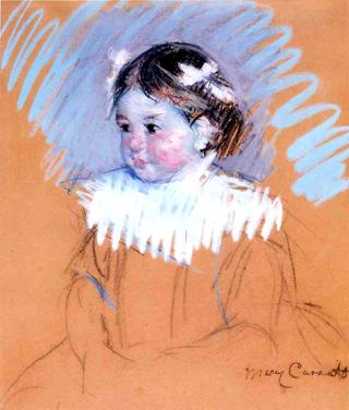 Bust of Ellen with Bows in Her Hair