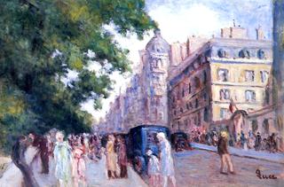 Street Scene in Paris
