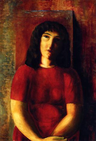 Girl in a Red Dress
