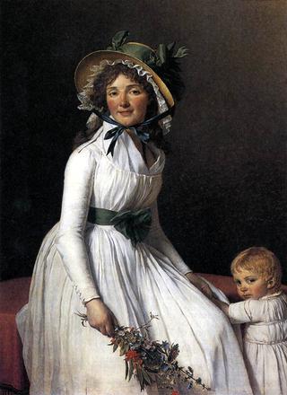 Portrait of Emilie Sériziat and her Son