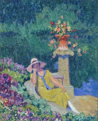 Woman by a Lake