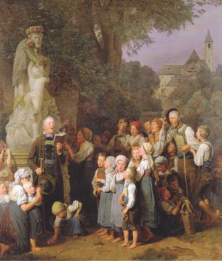 The Veneration of St. John Nepomuk