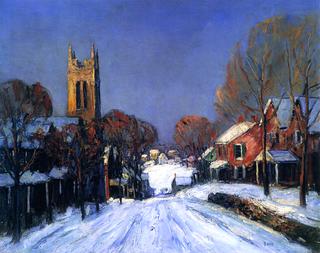 Sunlit Church