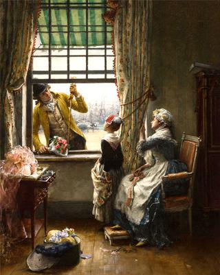 The flirtation