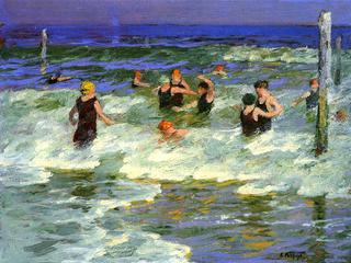 Bathing in the Surf