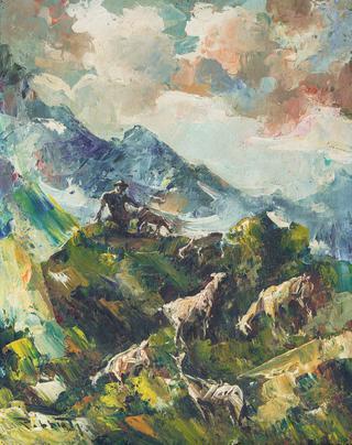 A Mountain Landscape