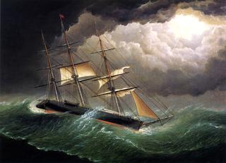 The "Young America" in a Storm