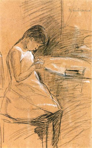 The Artist's Daughter, Sewing