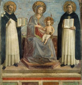 圣母子与圣徒多米尼克和托马斯·阿奎那