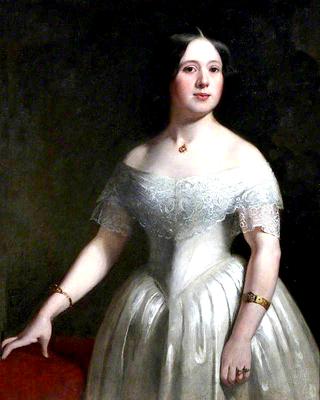 Mary Barclay, née Rose, the Artist's Wife