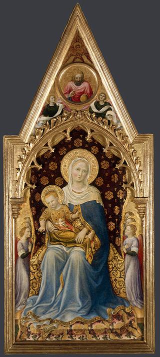 The Madonna and Child with Angels