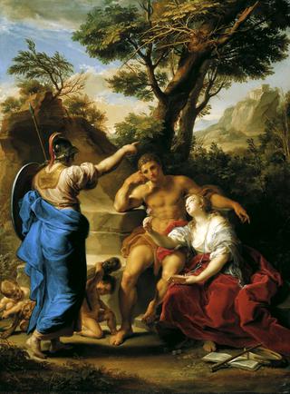 Hercules at the Crossroads (Liechtnstein version)