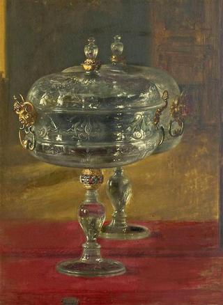 Still Life with Crystal Compote