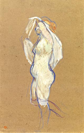 Woman Removing Her Shirt