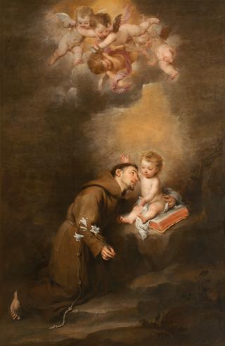 Saint Anthony of Padua with the Infant