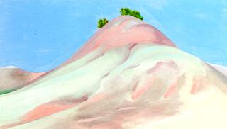 Small Lavender and Grey Green Hill