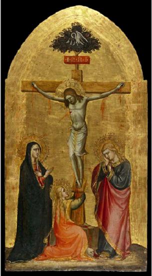Christ Crucified with the Virgin, Mary Magdalen and Saint John the Bptist