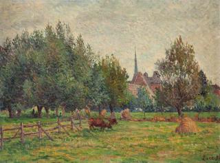 Prairie à Eragny