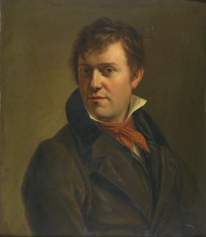 Portrait of Henri Voordecker, Painter
