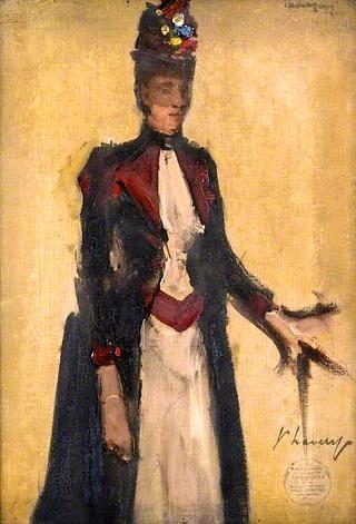 The Honourable Miss Cochrane-Baillie (sketch)