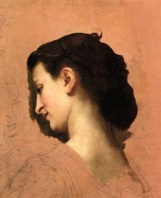 Study of a Young Girl's Head