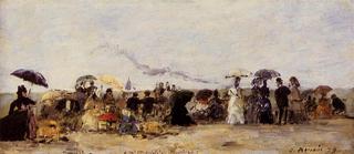 Trouville, Beach Scene
