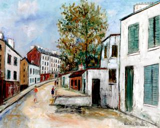 Street in Montmartre