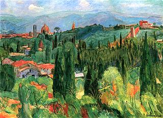 View of the Boboli Gardens