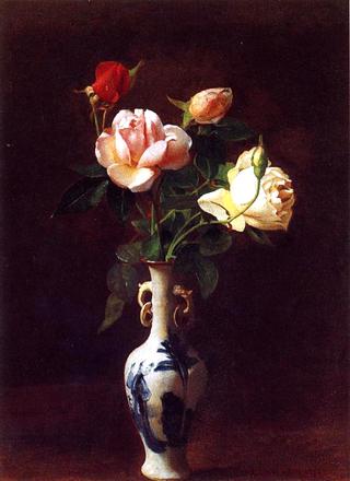 Roses in a Vase