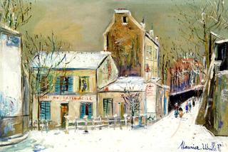 The Lapin Agile, Snow Effect