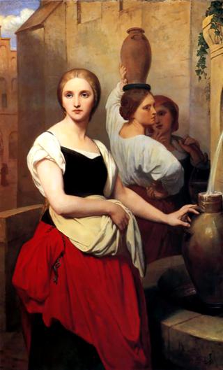 Margaret at the Fountain
