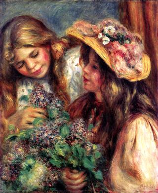 Girls with Lilacs