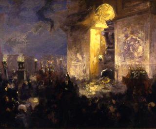 The Funeral Of Victor Hugo