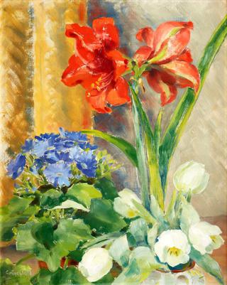 Still life with Amaryllis