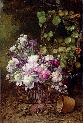 Vase with Spring Flowers