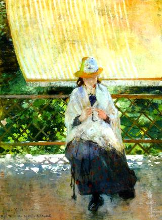 On the Terrace at Sevres