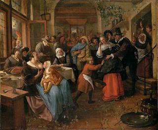 Merrymaking in a Tavern