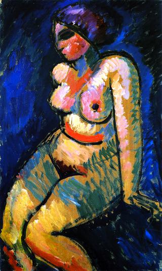 Female Nude, Sitting