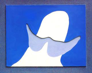 Head with mustache