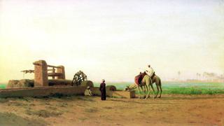 At the Well, Algeria