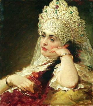 Girl with a Pearl Necklace