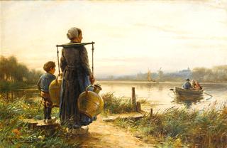 Waiting for the ferry