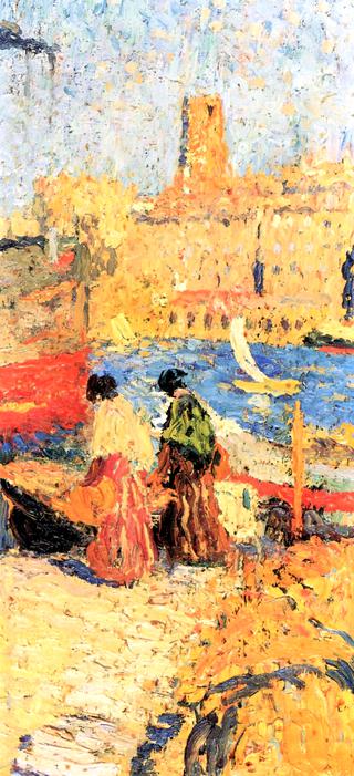 Two Women on the Harbor