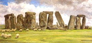 Stonehenge from the West, Wiltshire